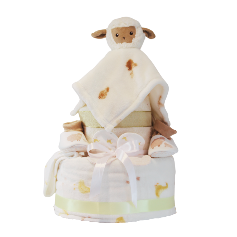 Newborn Nappy Towel Cake